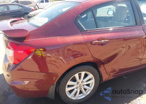 2012 Honda Civic Ex from USA, damaged, VIN 2HGFB2F84CH534780